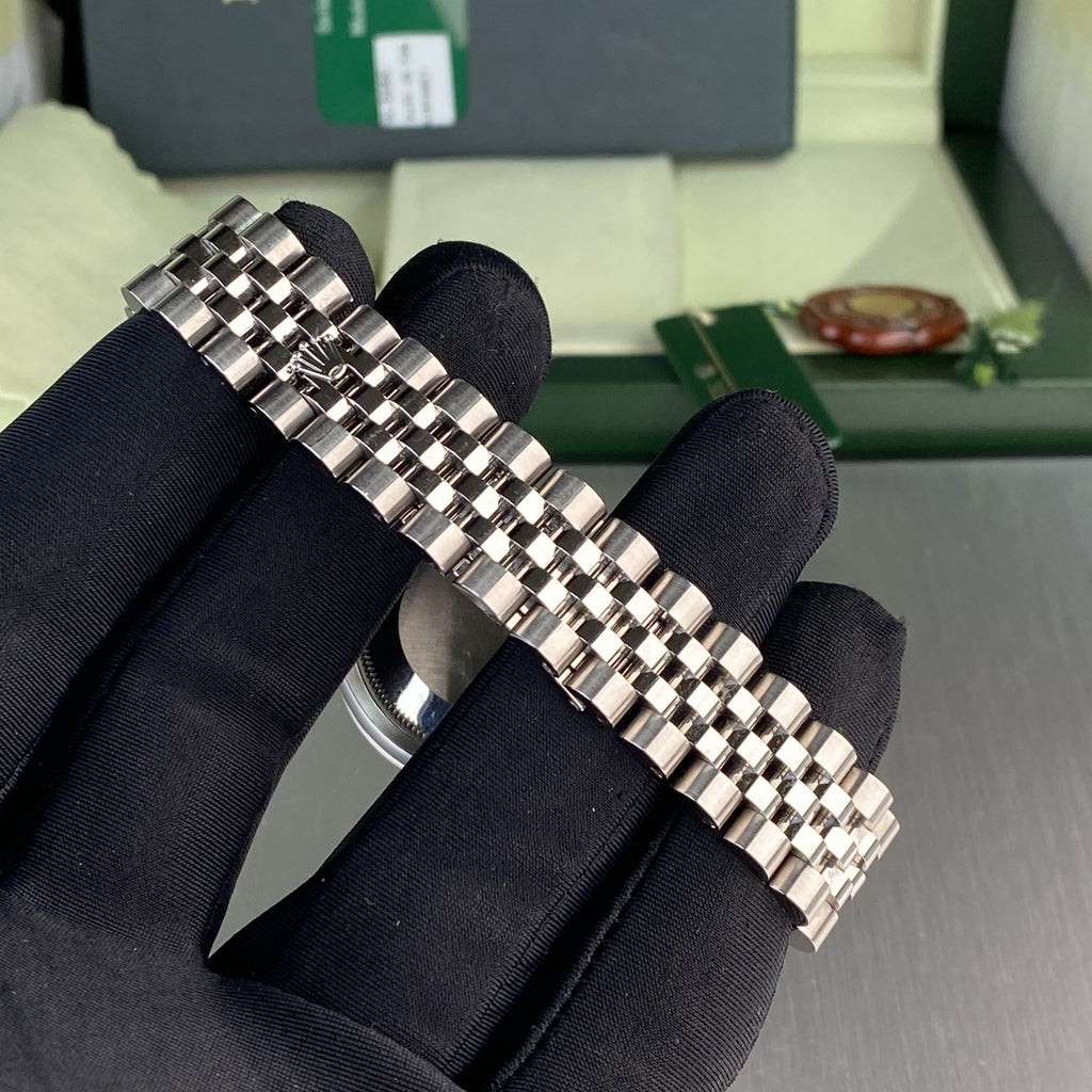 2014 Rolex Datejust 178384 Ladies 31mm Factory Diamond MOP Dial & Bezel with Box & Card