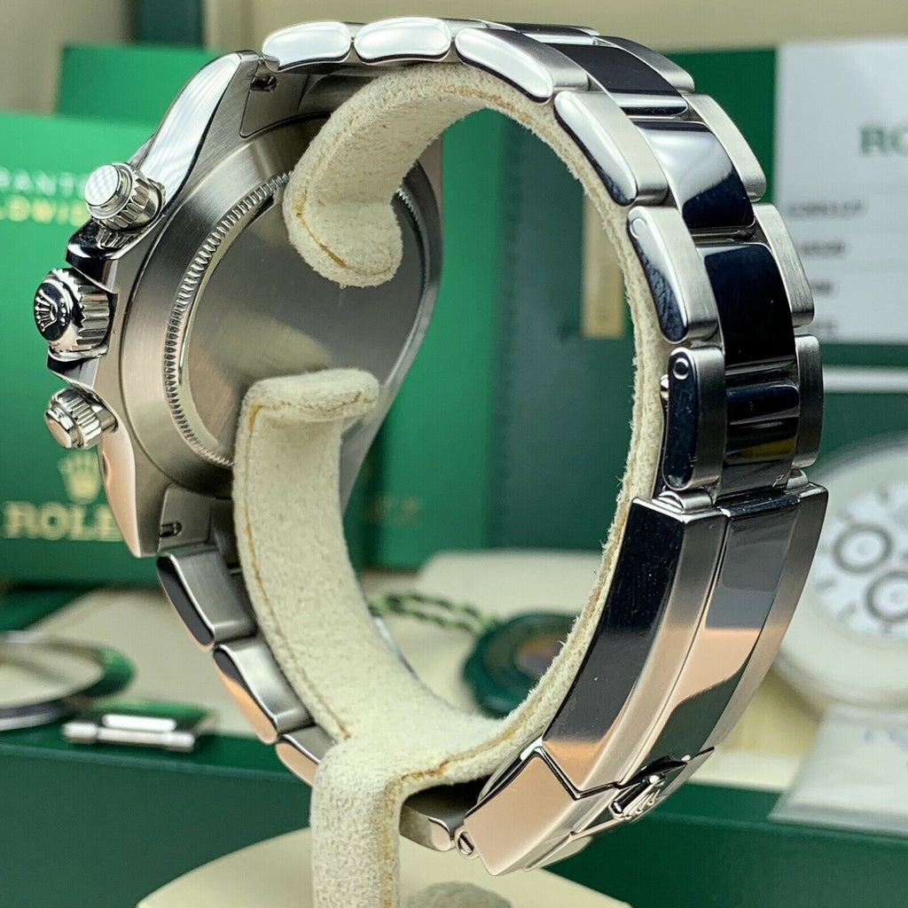 2014 Rolex Daytona 116520 Converted To 116506 With Box & Card Full Set