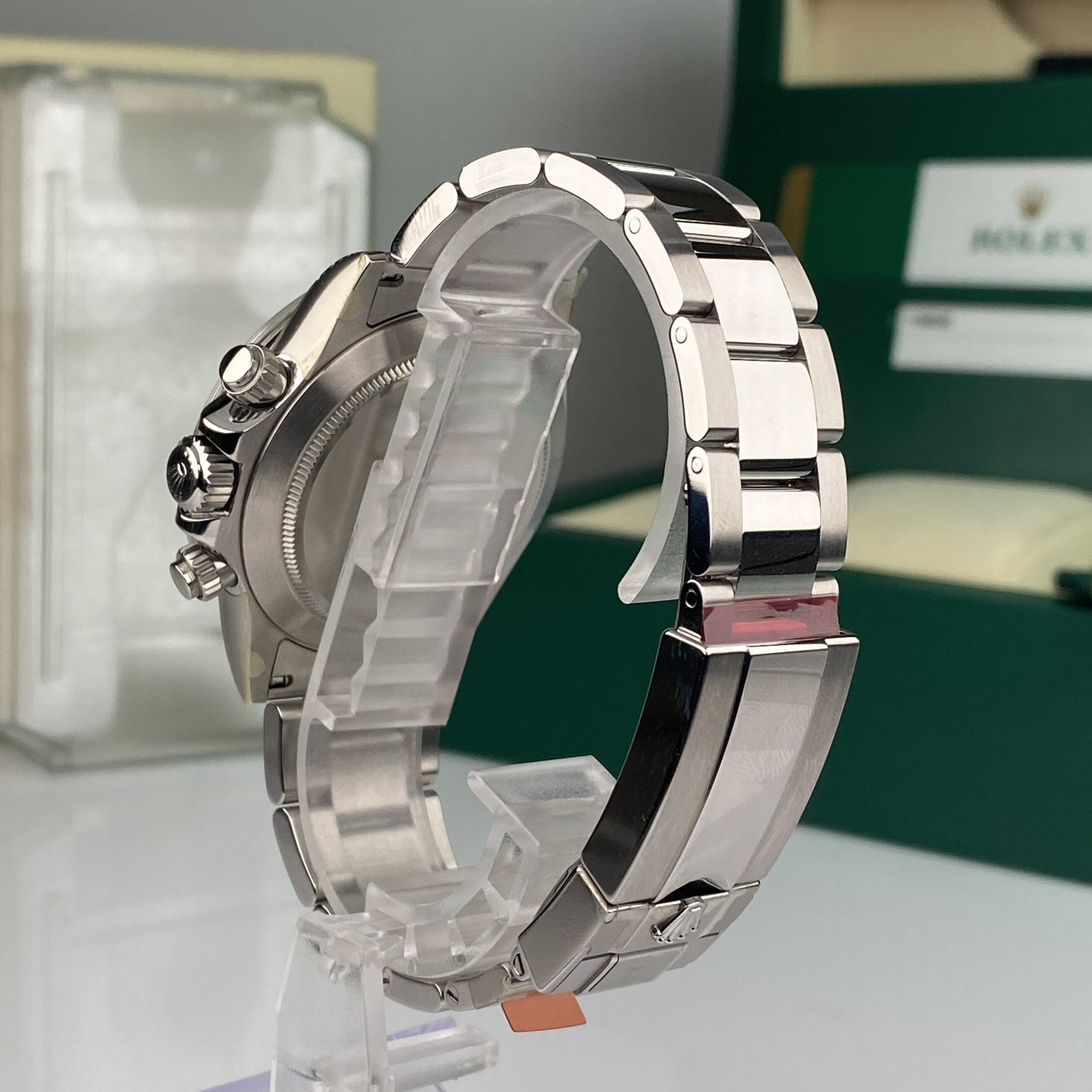 2014 Rolex Daytona 116520 New Old Stock Black Dial Random Full Stickers NOS Complete