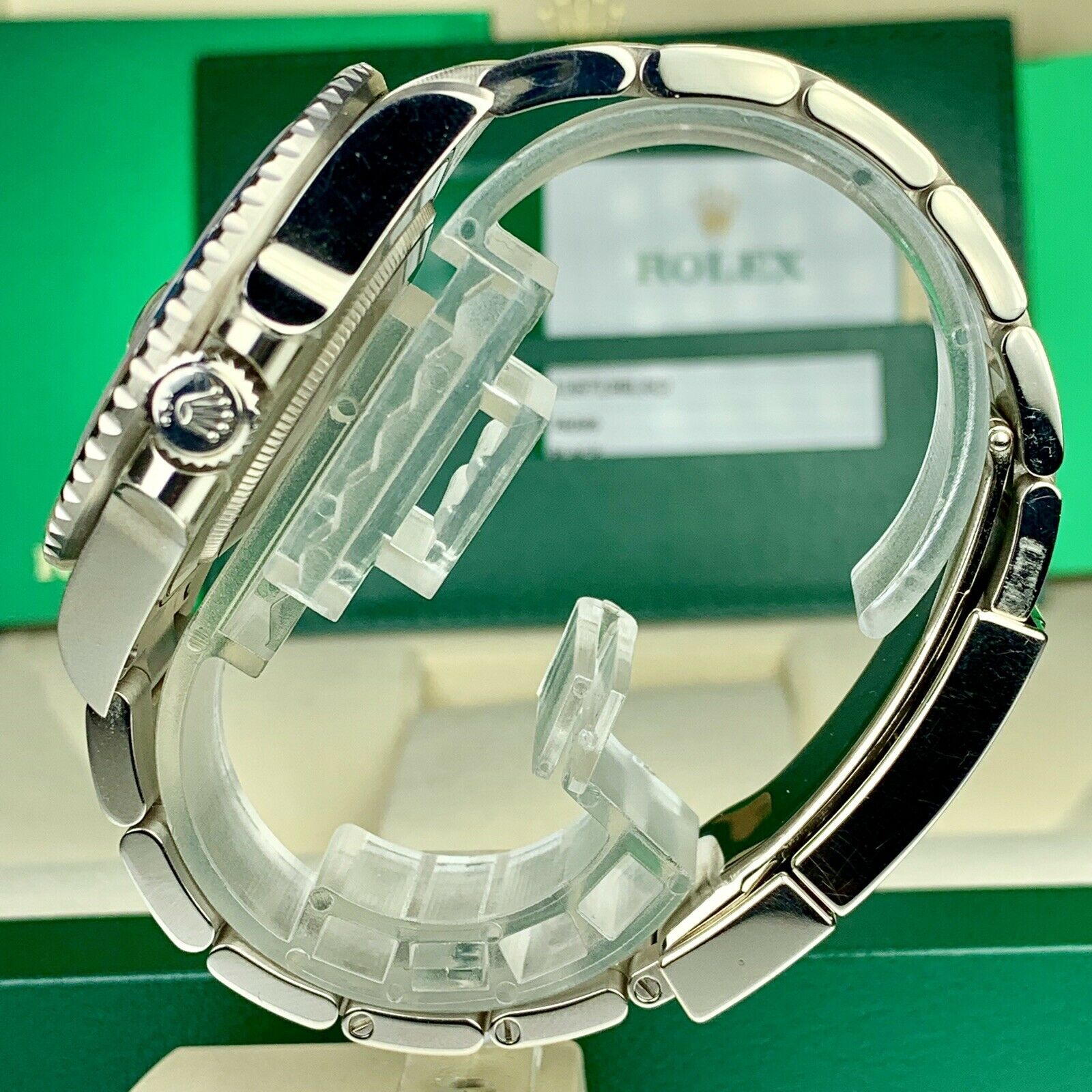 2018 Rolex GMT Master II 116719 BLRO With Box And Card Unpolished Black Dial