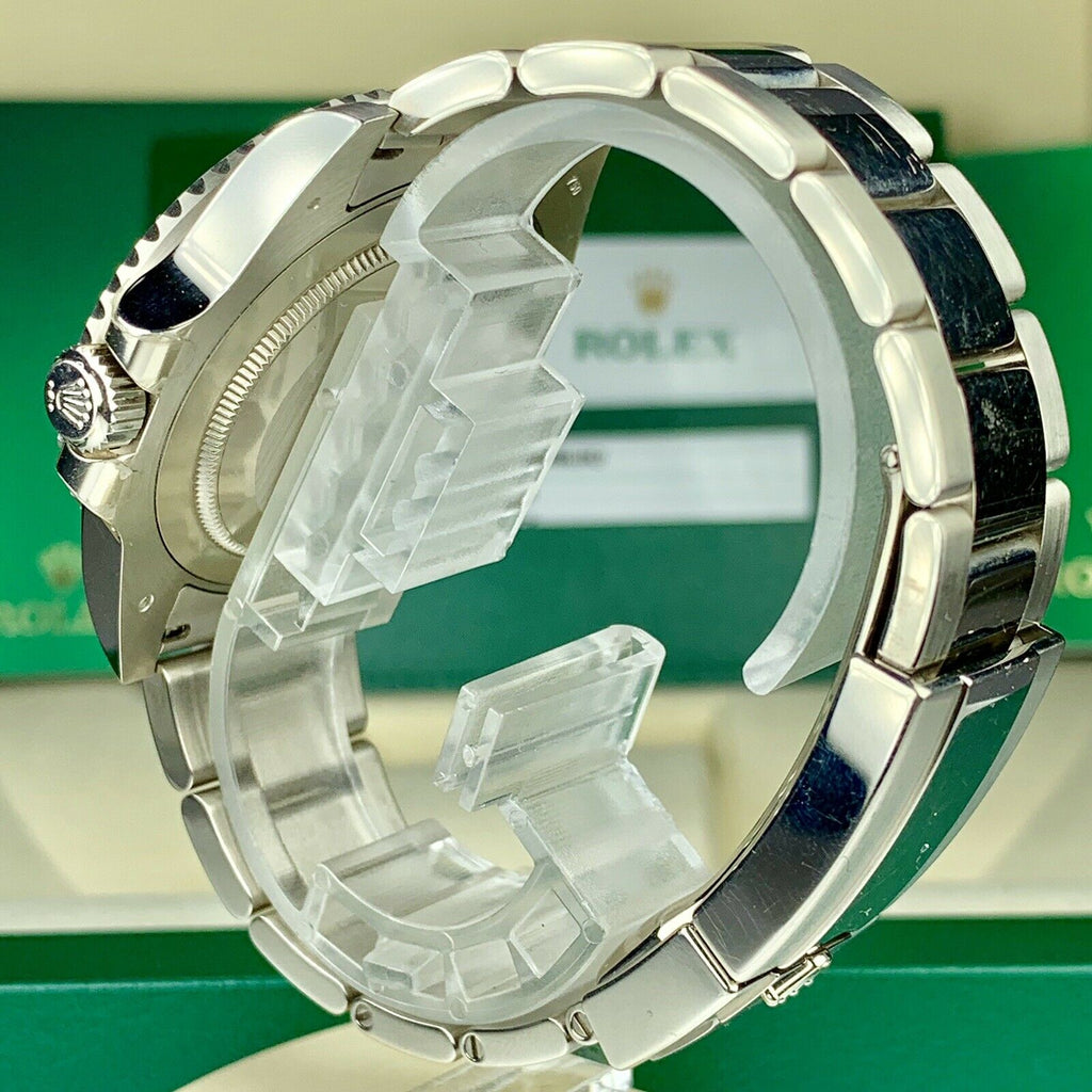 2018 Rolex GMT Master II 116719 BLRO With Box And Card Unpolished Black Dial
