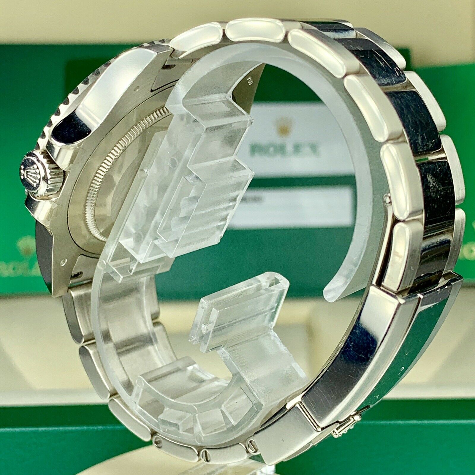 2018 Rolex GMT Master II 116719 BLRO With Box And Card Unpolished Black Dial