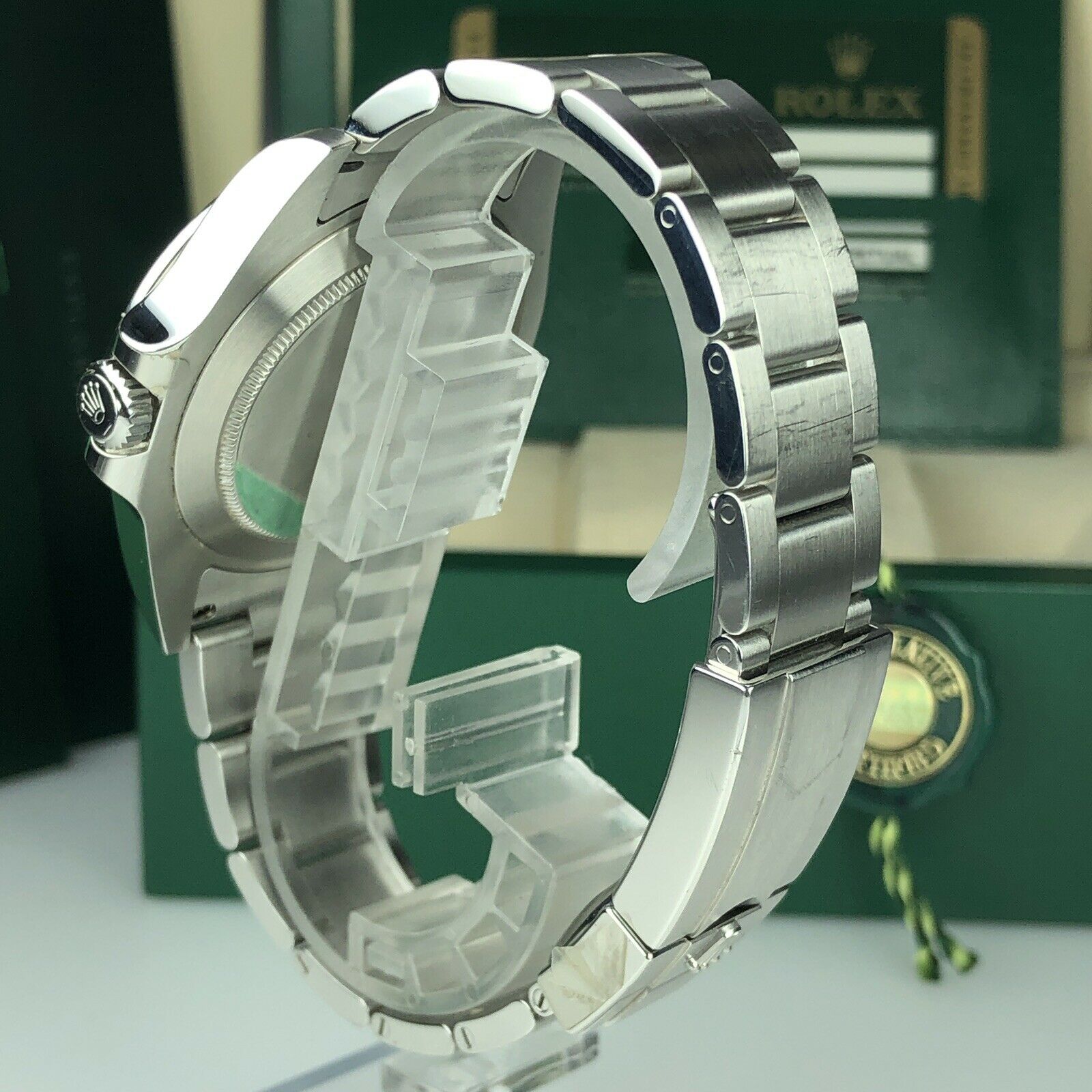 2016 Rolex Explorer II 216570 42mm Box And Card Full Set Unpolished