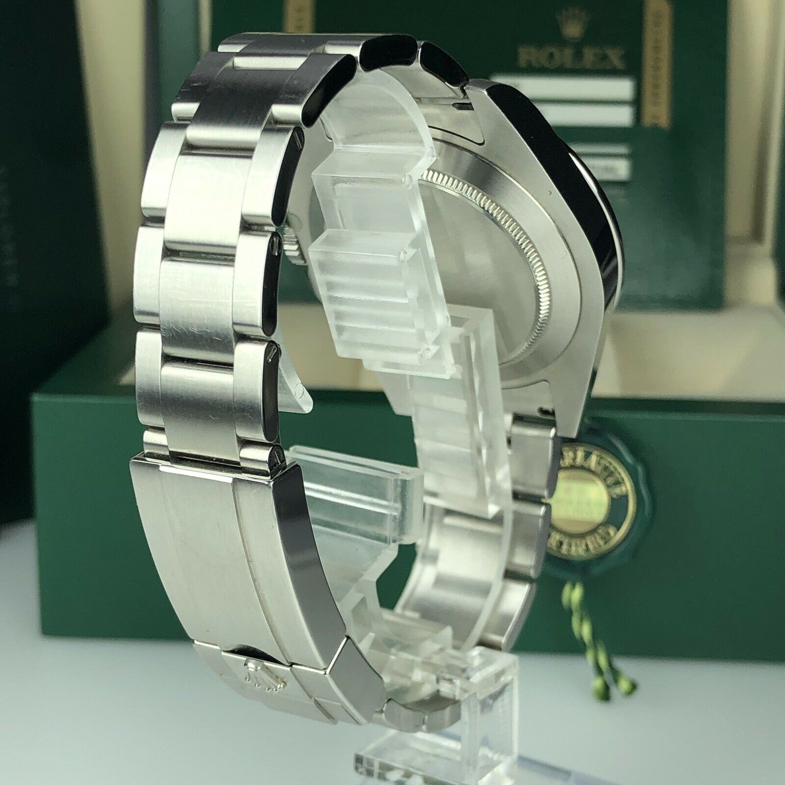 2016 Rolex Explorer II 216570 42mm Box And Card Full Set Unpolished