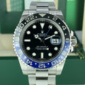 2016 Rolex GMT Master II 116710BLNR Batman With Box And Card Full Set Unpolished