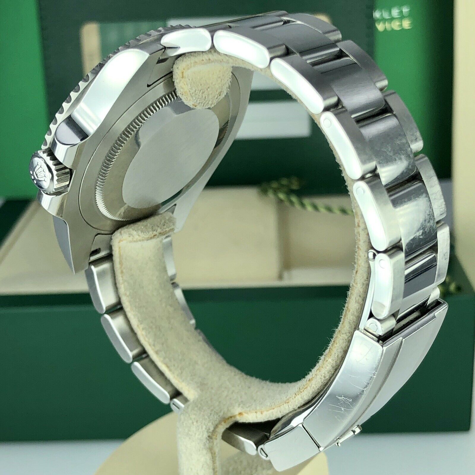 2016 Rolex GMT Master II 116710BLNR Batman With Box And Card Full Set Unpolished