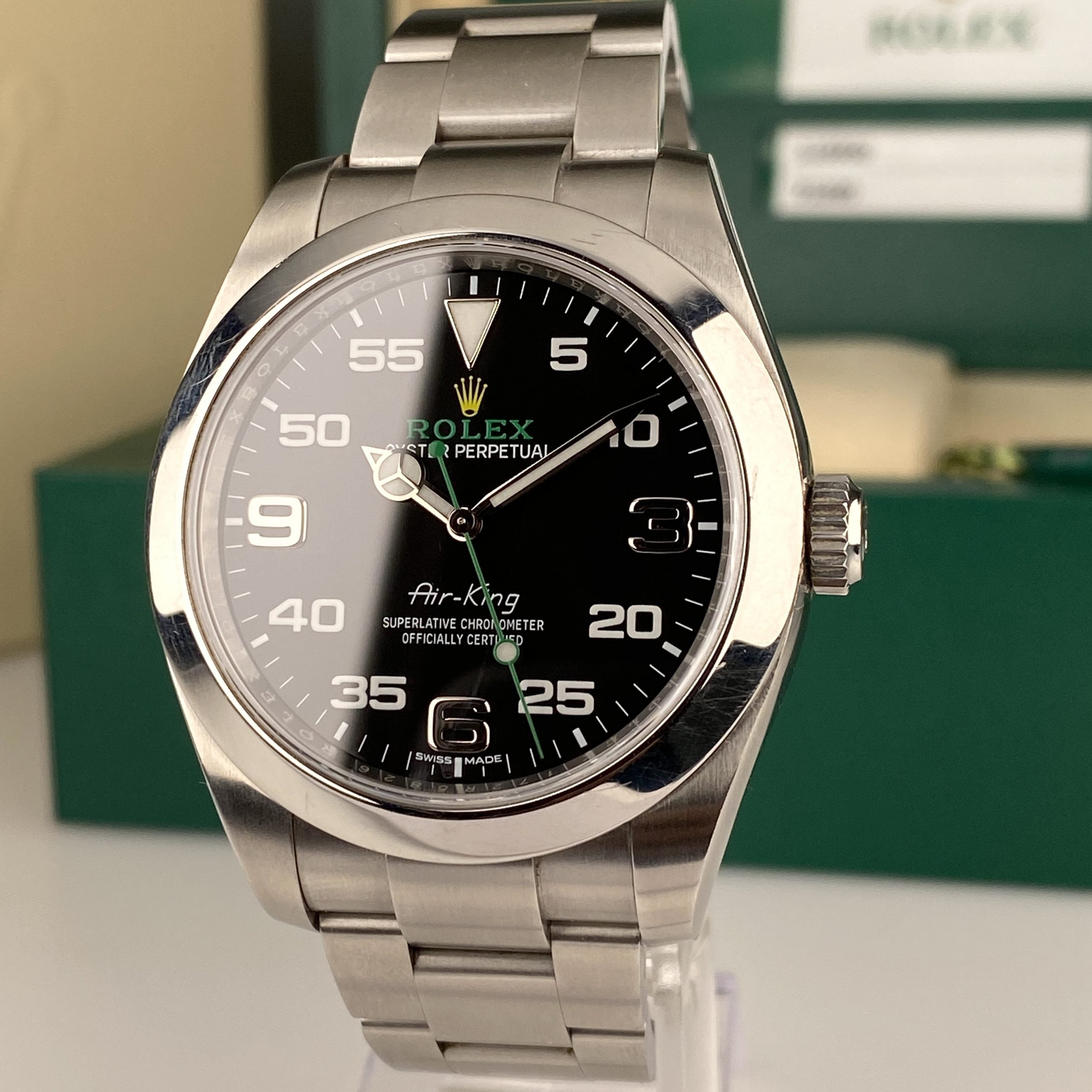 2017 Rolex Air-king 116900 with Box & Card