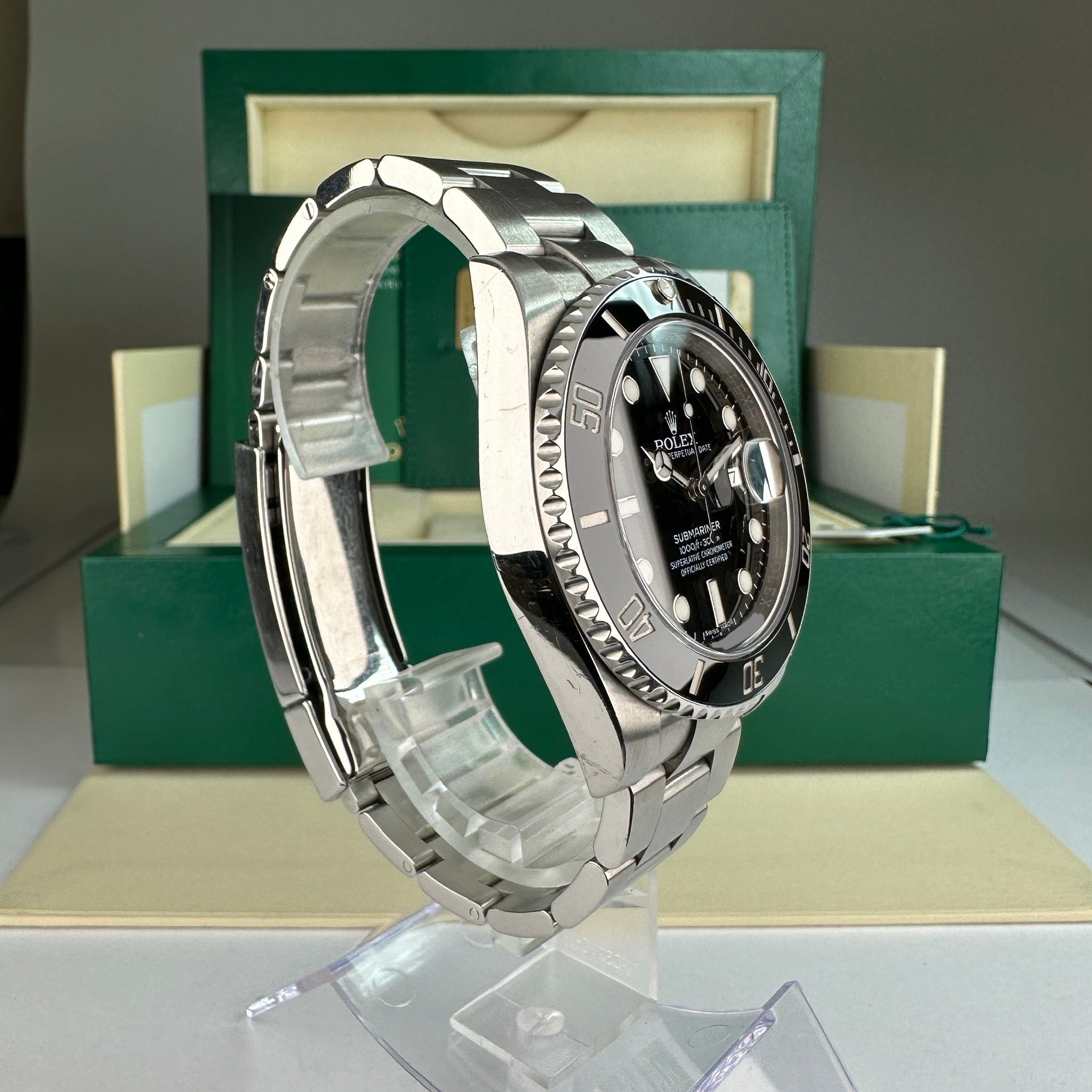 2017 Rolex Submariner 116610LN Ceramic with Box and Card