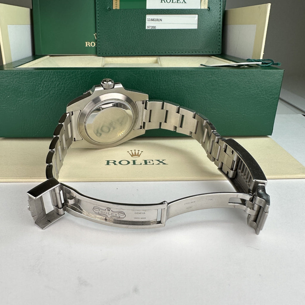 2017 Rolex Submariner 116610LN Ceramic with Box and Card