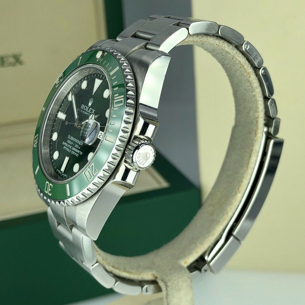 2017 Rolex Submariner 116610LV Hulk With Box Unpolished