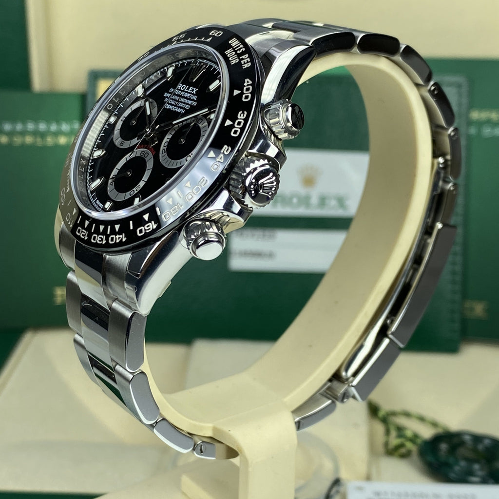 2017 Rolex Daytona 116500LN Black Dial With Box & Card Full Set
