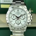 2016 Rolex Daytona “APH” 116520 White Dial With Box & Card Full Set