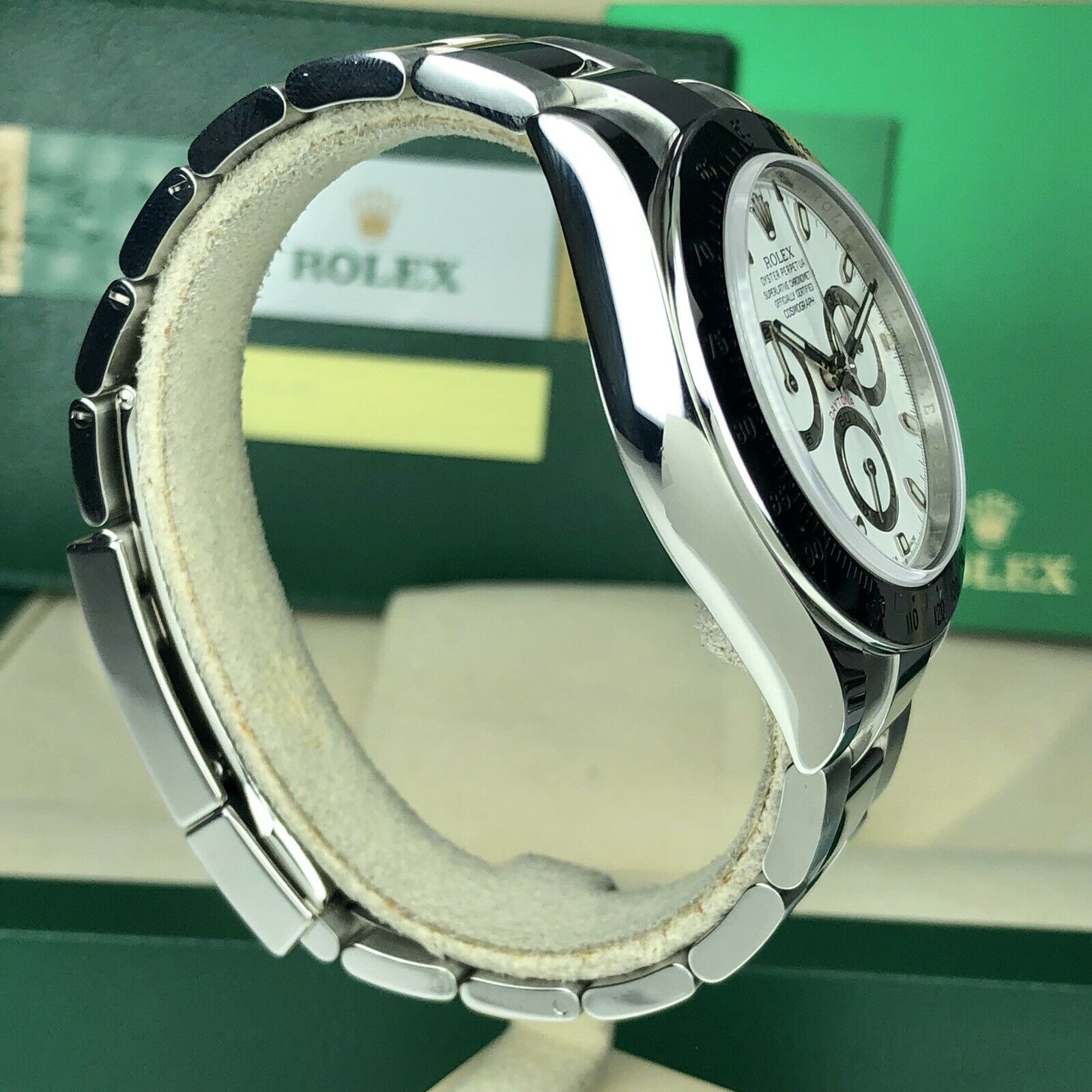 2016 Rolex Daytona “APH” 116520 White Dial With Box & Card Full Set
