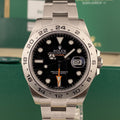 2018 Rolex Explorer II 216570 New Old Stock Full Stickers with Box & Card Complete