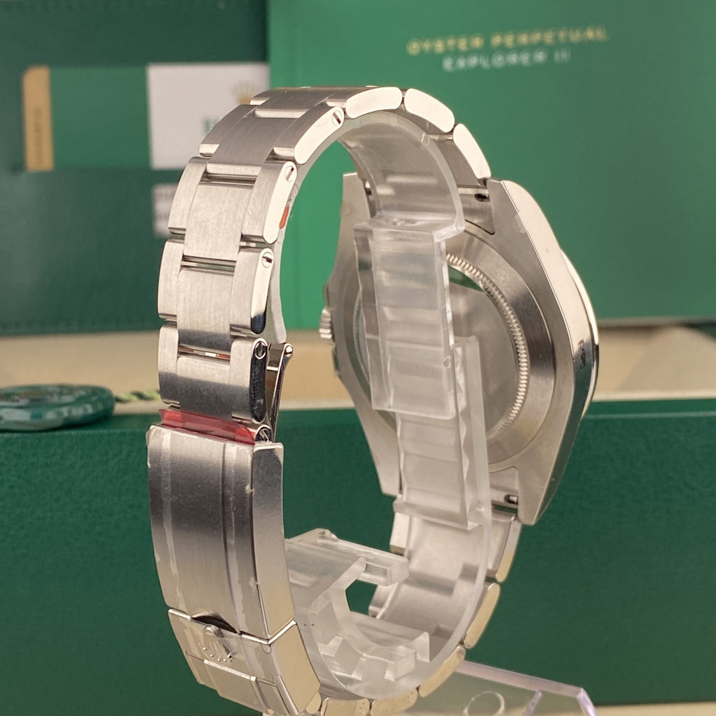 2018 Rolex Explorer II 216570 New Old Stock Full Stickers with Box & Card Complete
