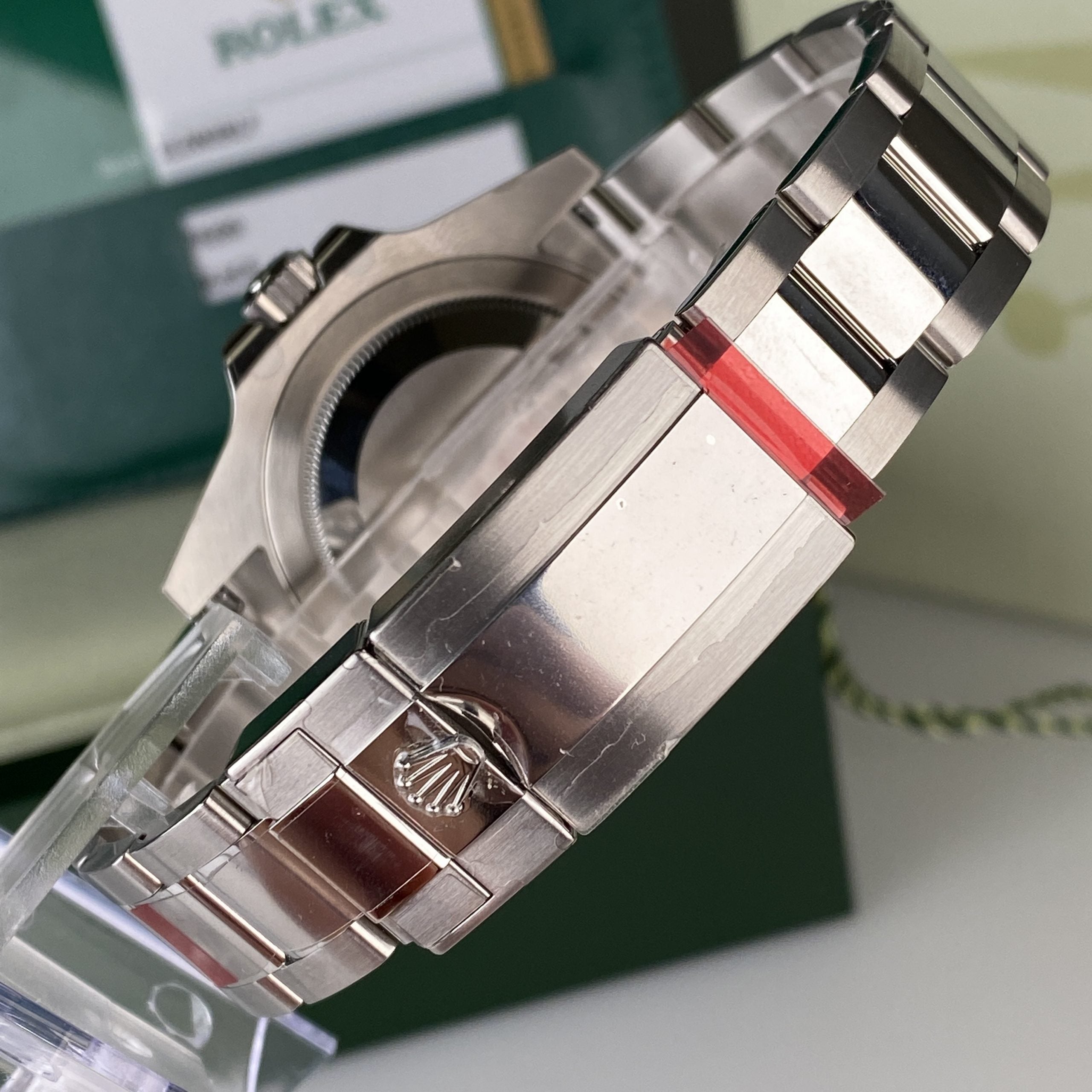 2018 Rolex GMT-Master II 116710BLNR New Old Stock Full Stickers with Box & Card Complete Discontinued Model