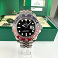 2018 Rolex GMT-Master II 126710BLRO Pepsi First Year Production with Box and Card