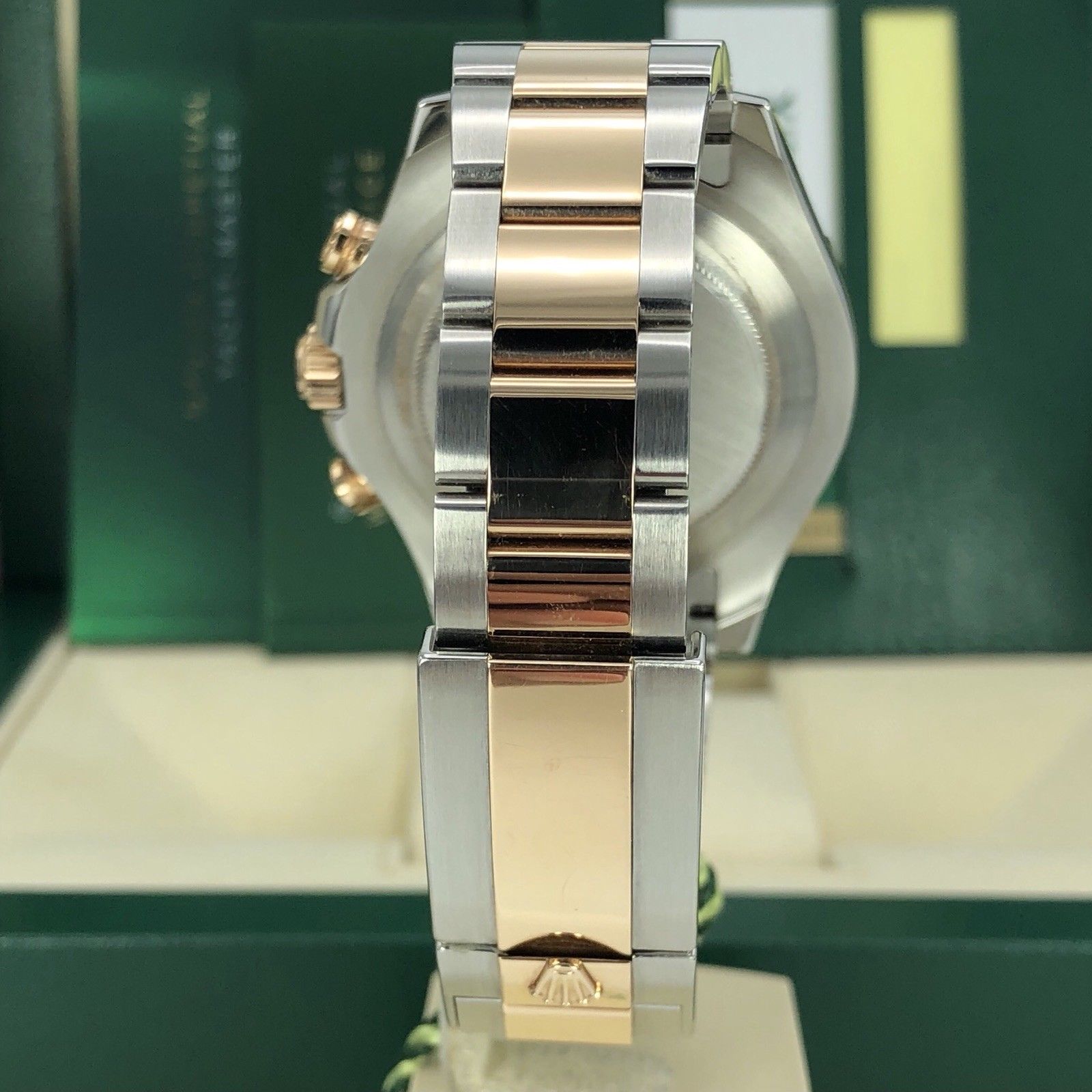 2018 Rolex Yacht-Master II 116681 Mint Condition Steel Rose Box Card