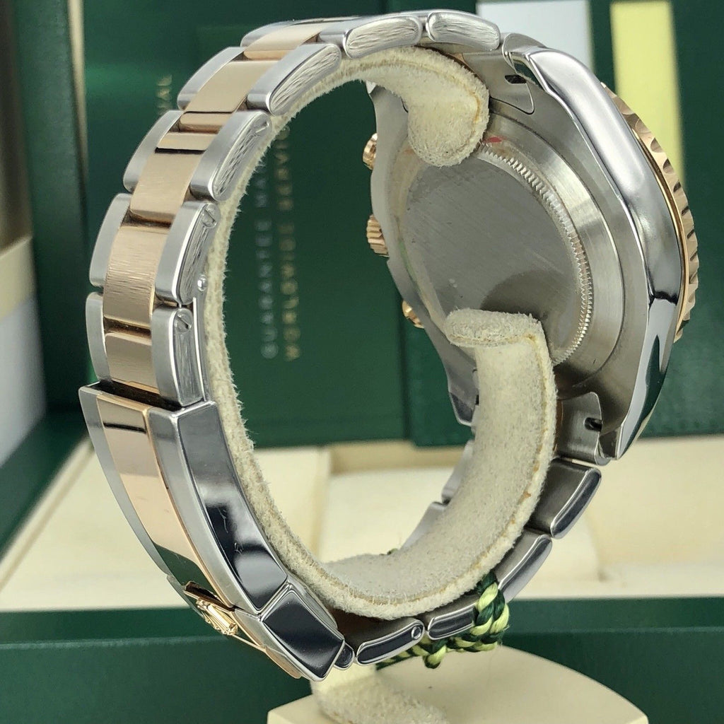 2018 Rolex Yacht-Master II 116681 Mint Condition Steel Rose Box Card
