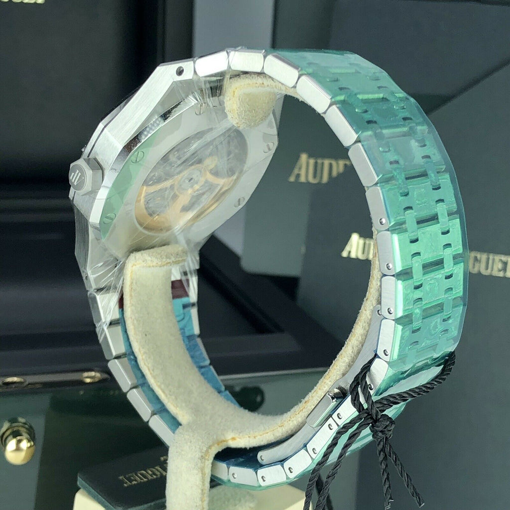 2019 Audemars Piguet Royal Oak Openworked 41mm 15407ST.OO.1220ST.01 Unworn