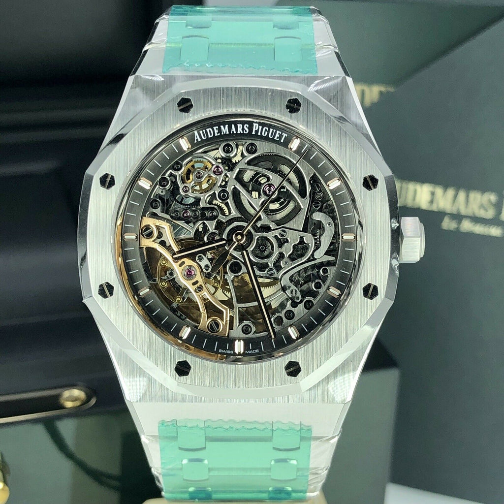 2019 Audemars Piguet Royal Oak Openworked 41mm 15407ST.OO.1220ST.01 Unworn