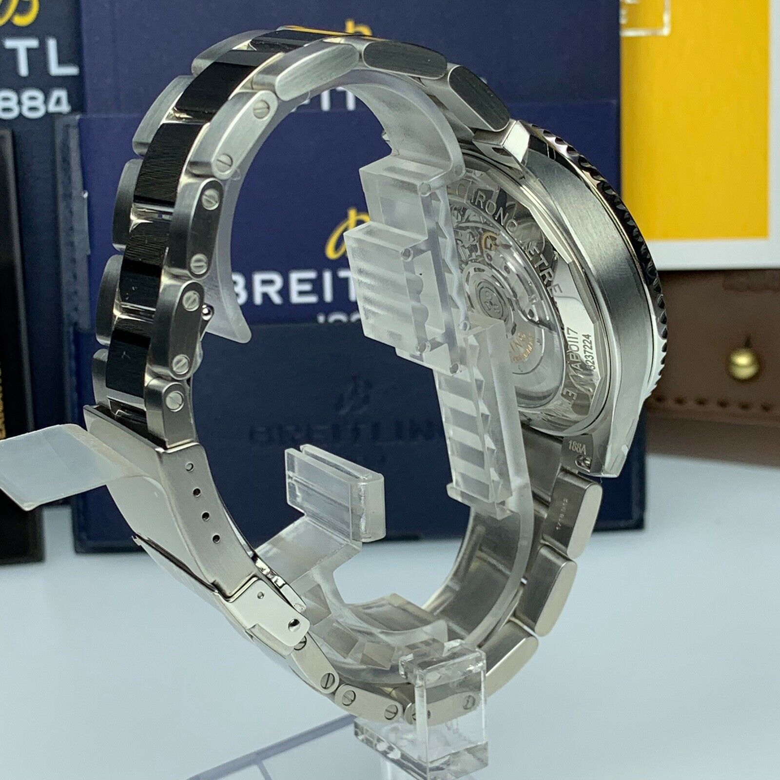 2019 Breitling Navitimer 8 B01 Chronograph AB0117131C1A1 Blue Dial 43mm Unworn