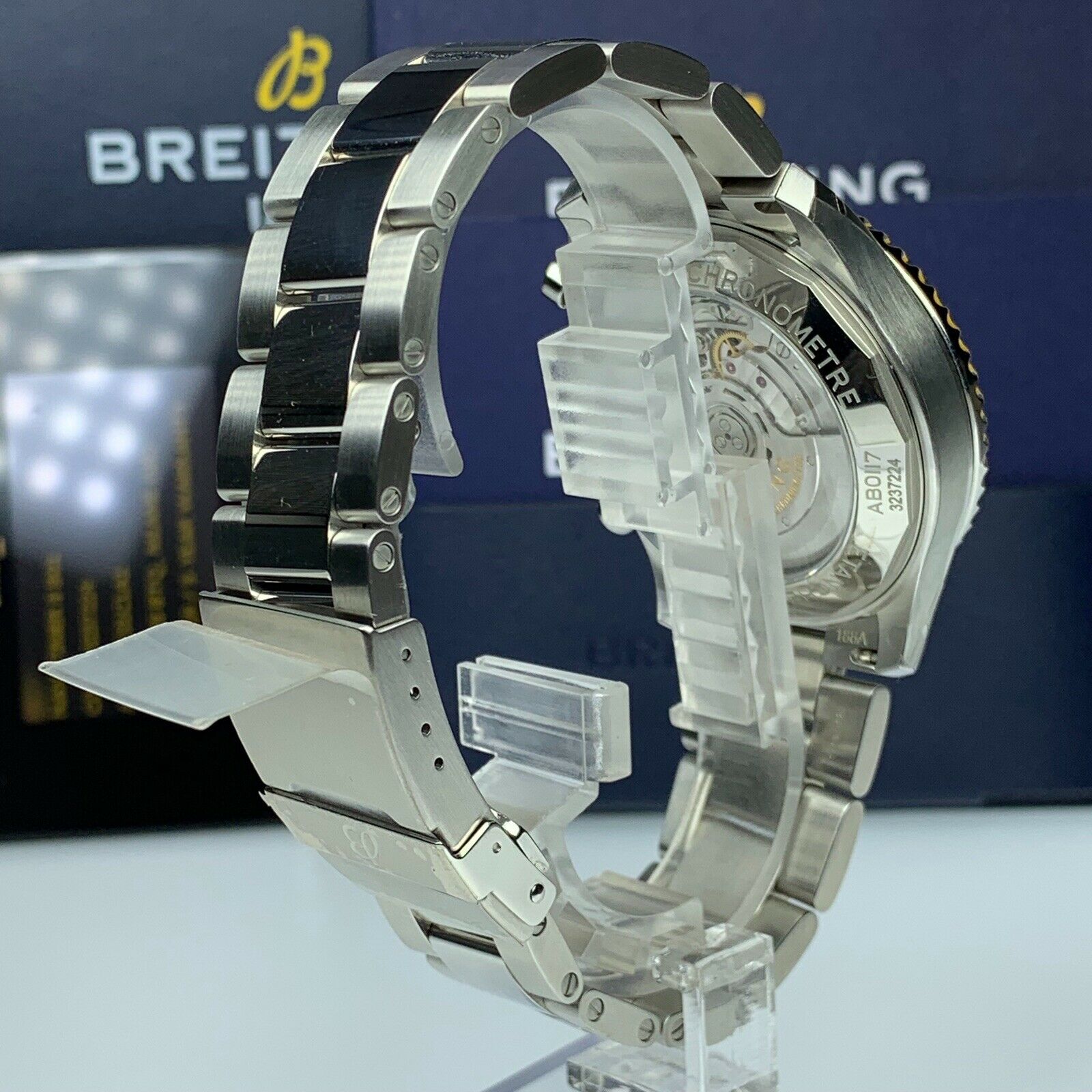 2019 Breitling Navitimer 8 B01 Chronograph AB0117131C1A1 Blue Dial 43mm Unworn