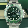 2019 Rolex 116610LV Submariner Anniversary Hulk Full Set with Box & Card