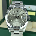 2019 Rolex Datejust 126300 Oyster Smooth Bezel 41mm With Box And Card Unworn