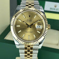2019 Rolex Datejust 126333 Jubilee Fluted Bezel 41mm With Box And Card Unworn