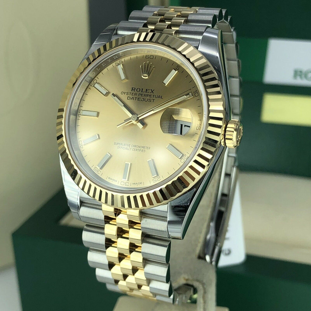 2019 Rolex Datejust 126333 Jubilee Fluted Bezel 41mm With Box And Card Unworn