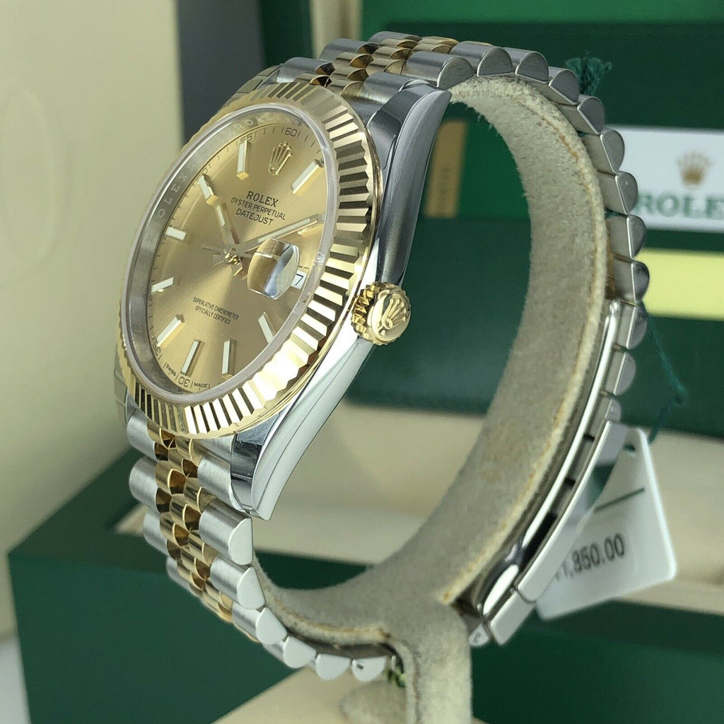 2019 Rolex Datejust 126333 Jubilee Fluted Bezel 41mm With Box And Card Unworn