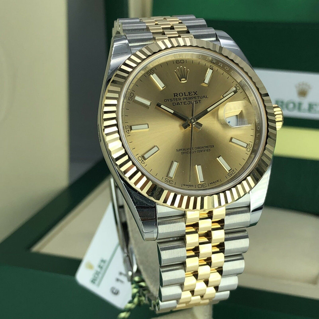 2019 Rolex Datejust 126333 Jubilee Fluted Bezel 41mm With Box And Card Unworn