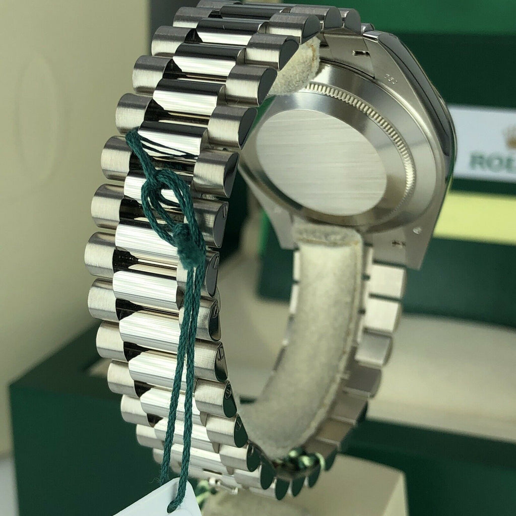 2019 Rolex Day-Date 228239 Olive Green White Gold 40mm With Box And Card Unworn