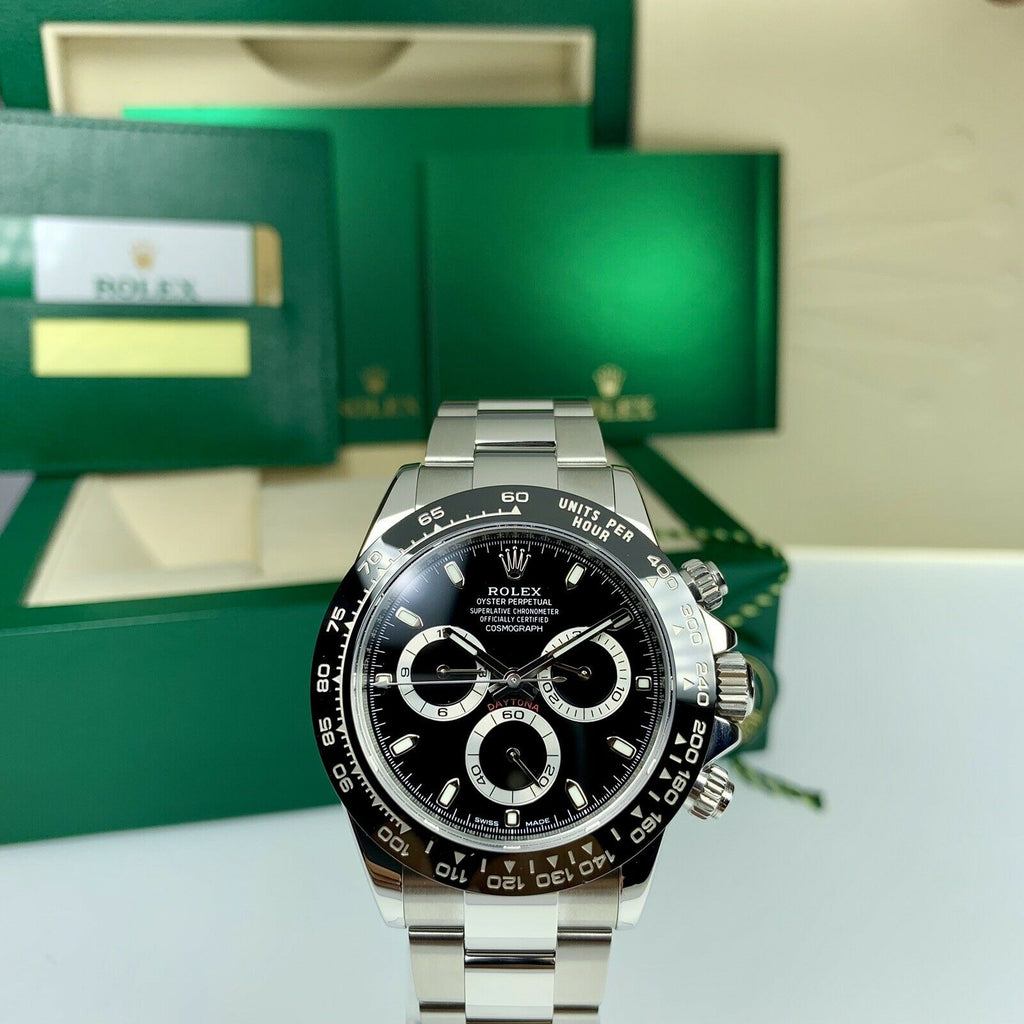 2019 Rolex Daytona 116500LN Black Dial With Box & Card Full Set