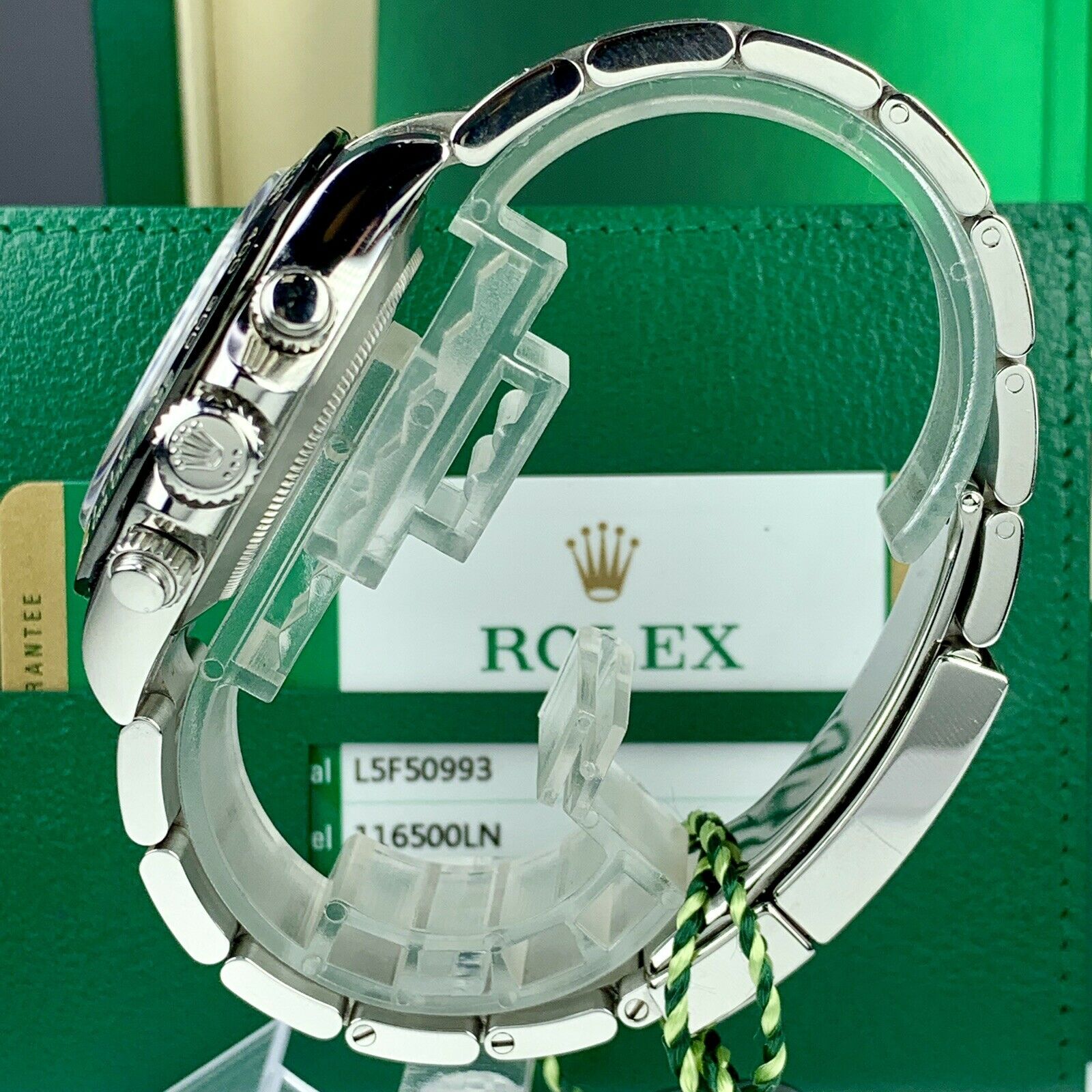 2019 Rolex Daytona 116500LN Black Dial With Box & Card Full Set