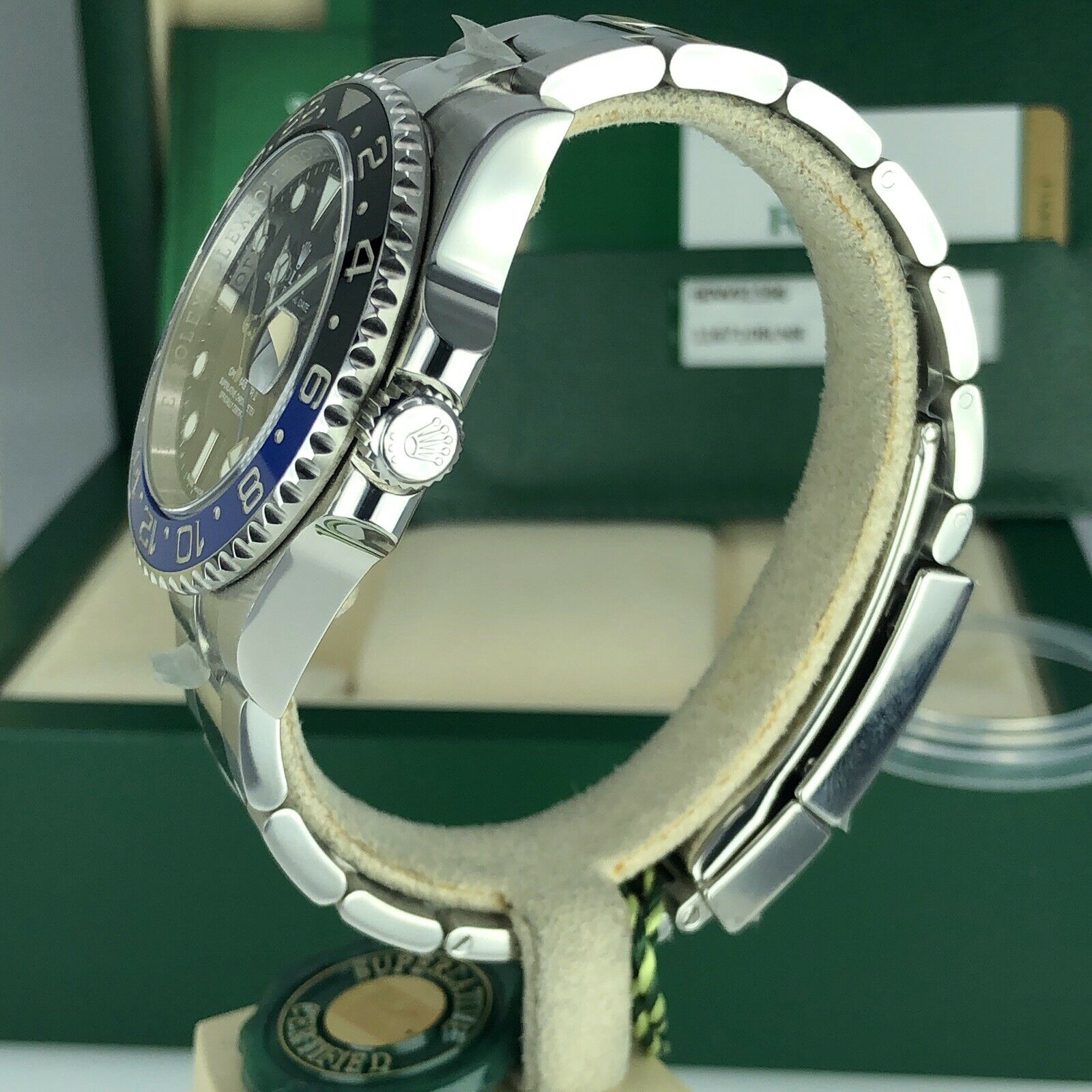2019 Rolex GMT Master II 116710BLNR Batman With Box And Card Full Set Unworn