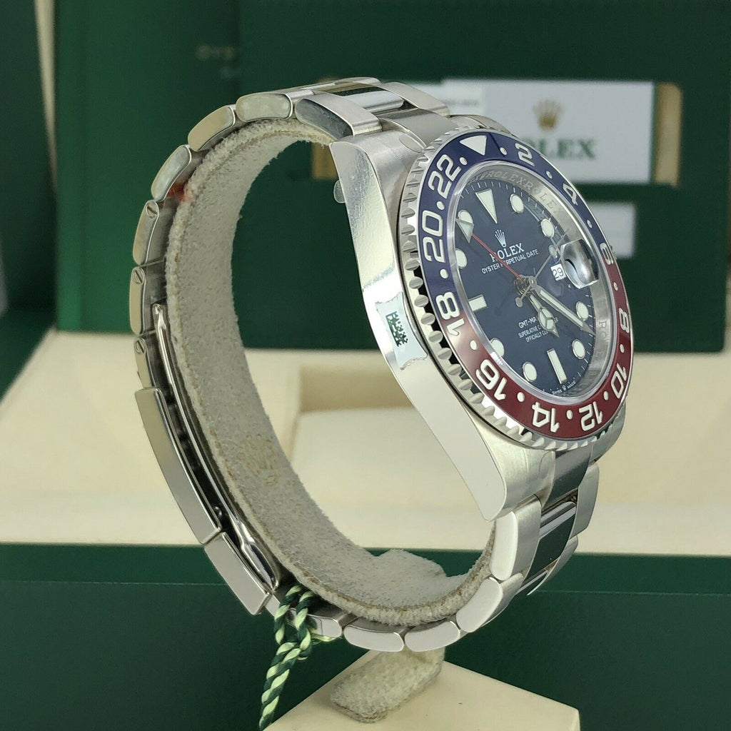 2019 Rolex GMT Master II 126719 BLRO With Box And Card Full Stickers Unworn