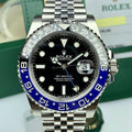 2019 Rolex GMT Master II 126719BLNR Batman With Box And Card Stickers Unworn