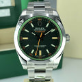 2019 Rolex Milgauss 116400 GV Green With Box And Card Full Set UNWORN