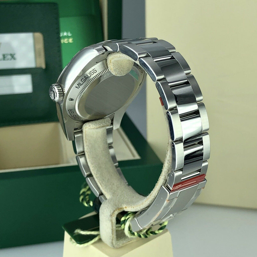 2019 Rolex Milgauss 116400 GV Green With Box And Card Full Set UNWORN