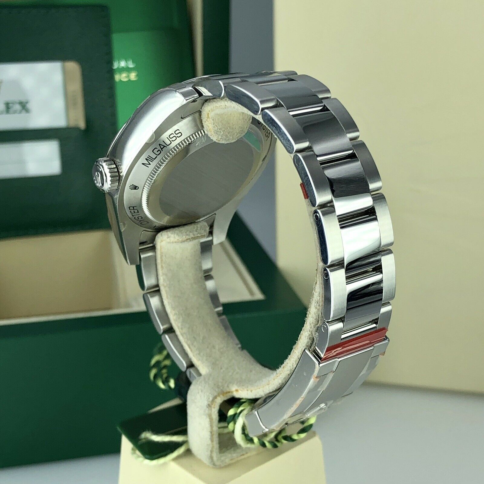 2019 Rolex Milgauss 116400 GV Green With Box And Card Full Set UNWORN