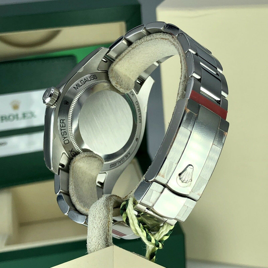 2019 Rolex Milgauss 116400 GV Green With Box And Card Full Set UNWORN