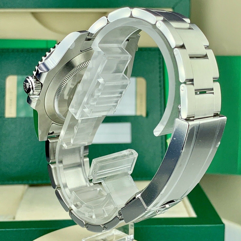 2019 Unworn Rolex 116610LV Submariner Anniversary Hulk Full Stickers Box & Card