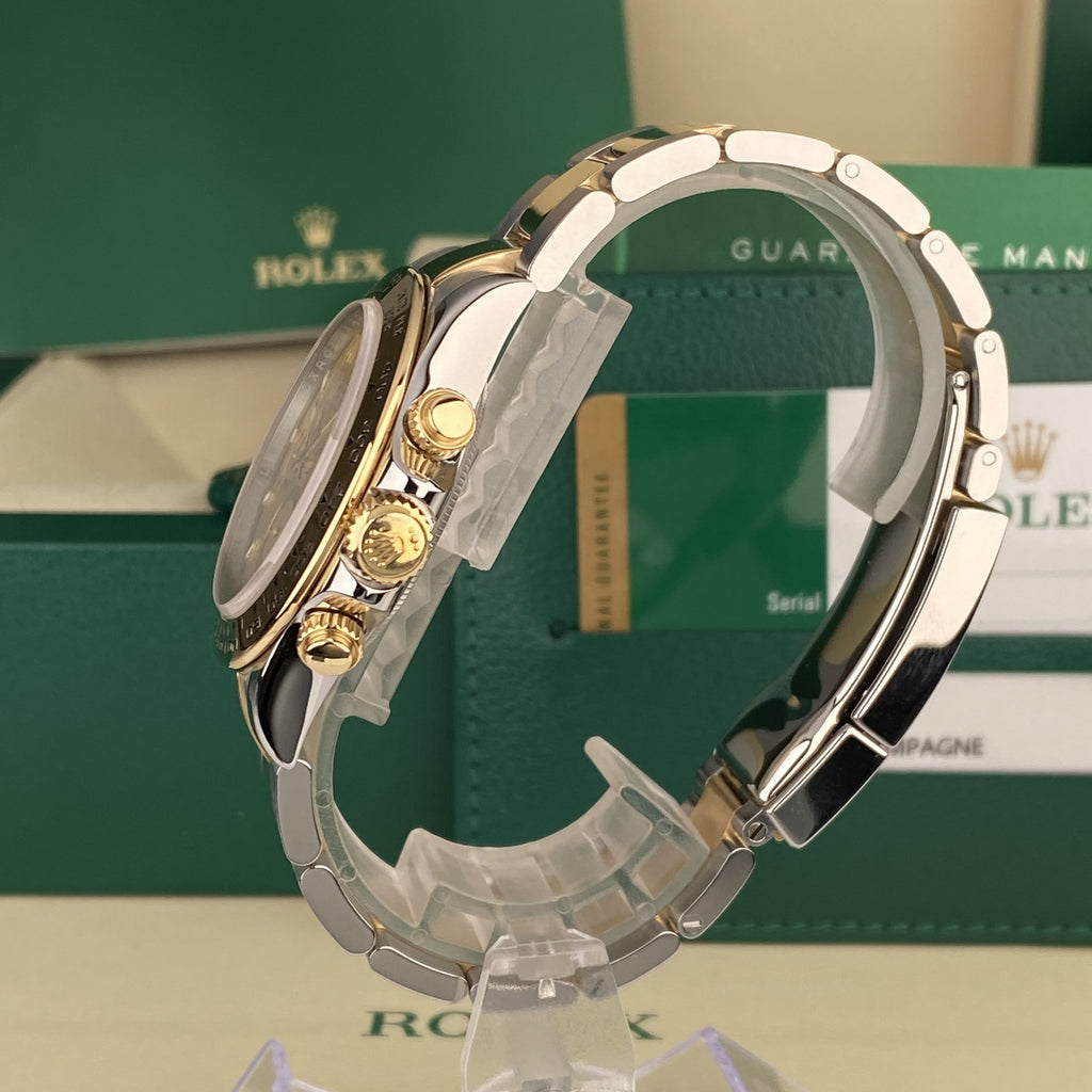 2020 Rolex Daytona 116503 Steel & Gold Champagne Dial with Box & Card