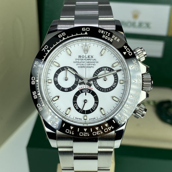 2020 Rolex Daytona 116500LN White Unworn Box and card