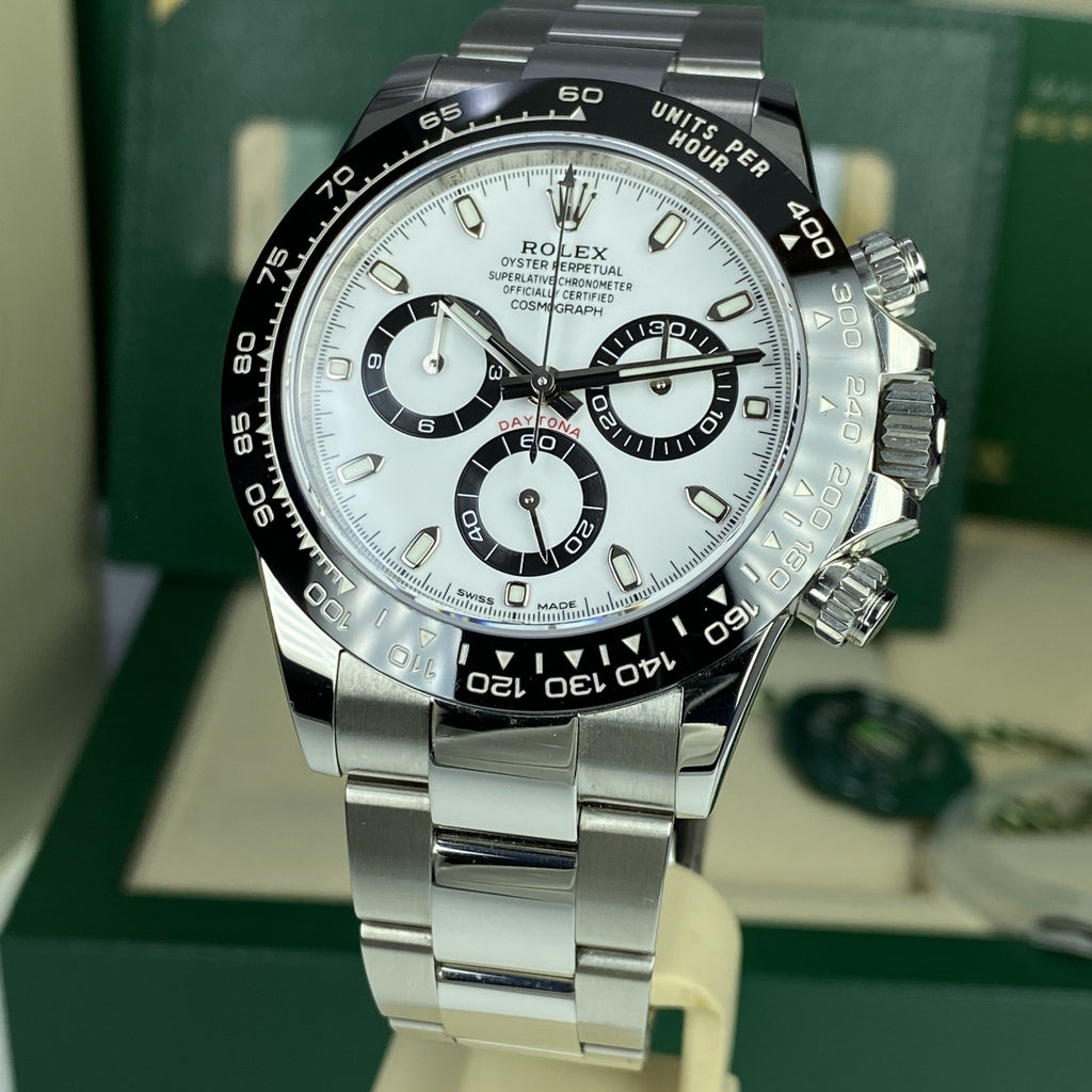 2020 Rolex Daytona 116500LN White Unworn Box and card