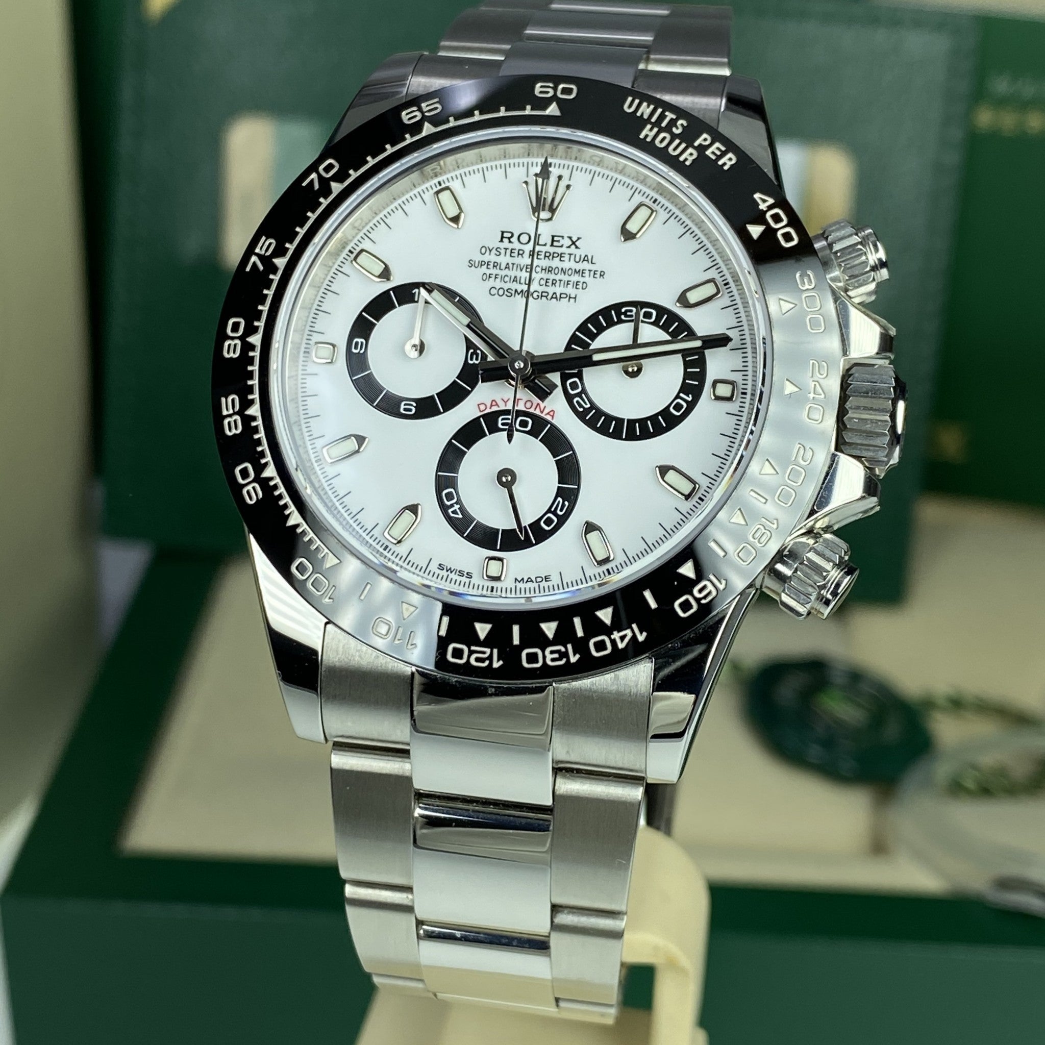 2021 Rolex Daytona 116500LN White Unworn complete
