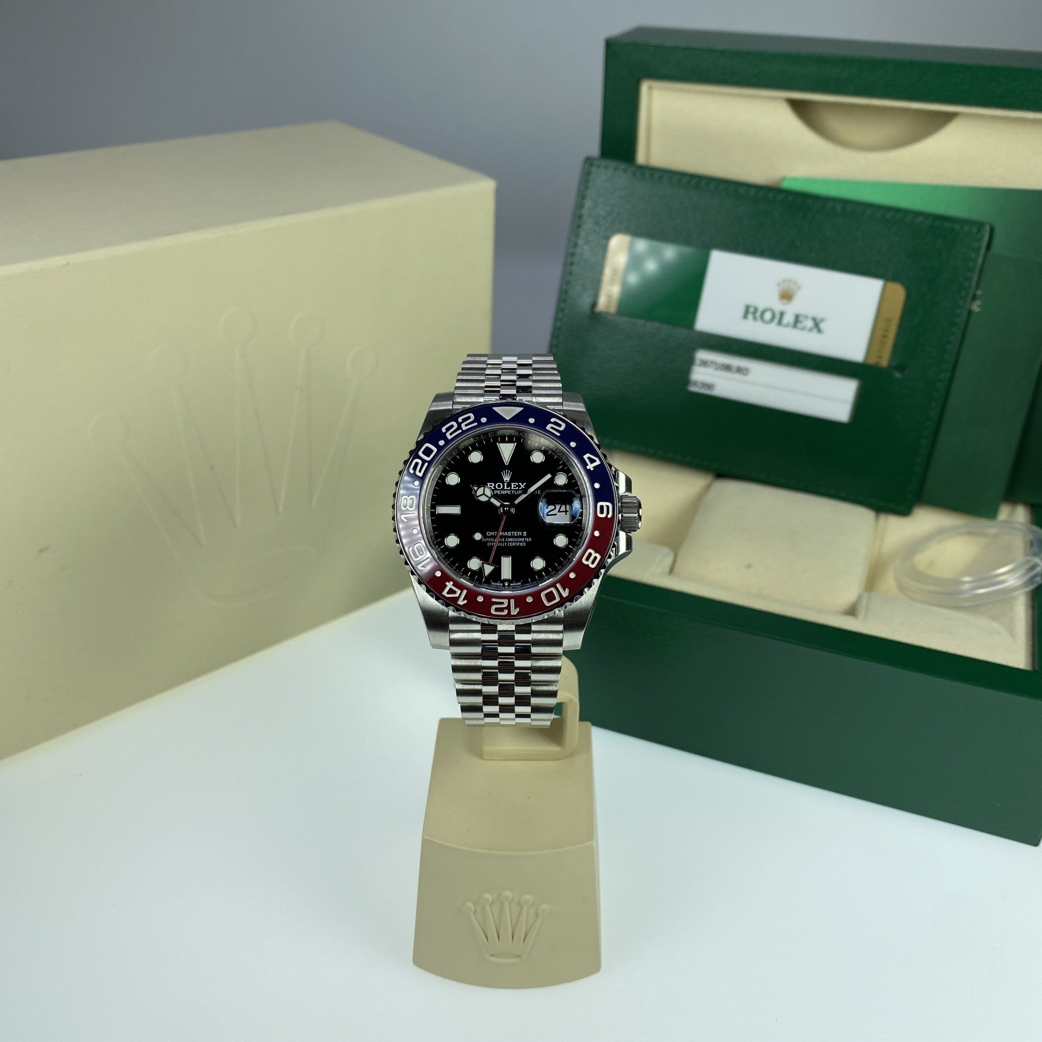 2020 Rolex GMT-Master 126710BLRO Pepsi Unworn Complete