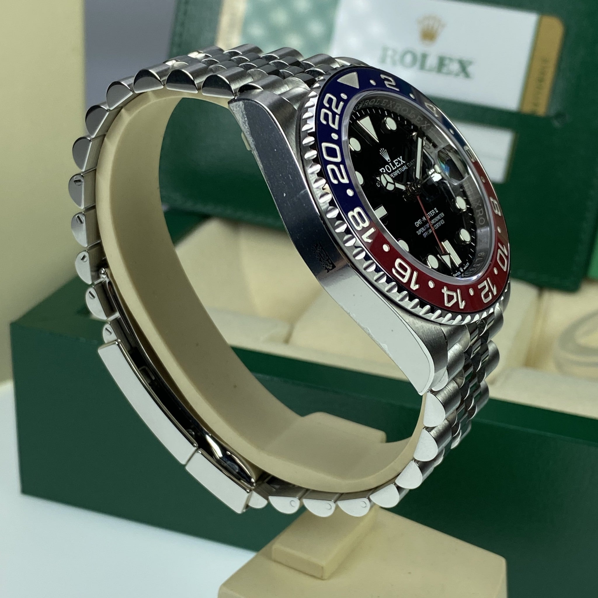 2020 Rolex GMT-Master 126710BLRO Pepsi Unworn Complete